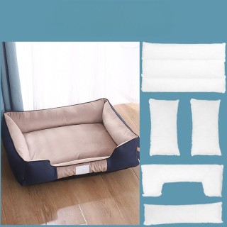 Zwinger kann zerlegt und gewaschen werden Vier Jahreszeiten Allgemeine Winter warmes Teddy-Hundebett Hundehütte Haustierbedar