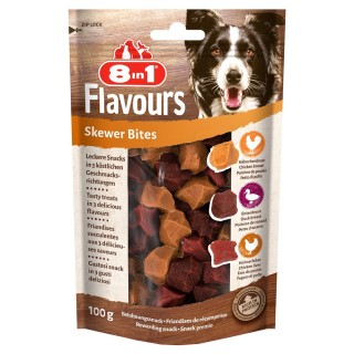 8in1 Flavours Skewer Bites - Sparpaket: 3 x 100 g