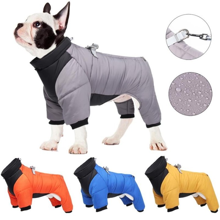 Winter warme verdickte Haustier-Hundejacke, wasserdichte Hundekleidung für kleine mittelgroße Hunde, Welpenmantel, Chihuahua,