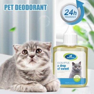Beseitigt Gerüche Liquid Compact 50 ml Nicht reizende Katzenstreu-Geruchsreinigungs-Deodorants Cat 50ML