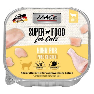 MAC's Cat Schale 16 x 100 g - Huhn Pur
