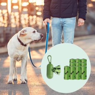 Hundekotbeutel, auslaufsichere Nachfüllrollen für Tierabfälle, für Hunde und Katzen, 10 Stück 10 Rolls