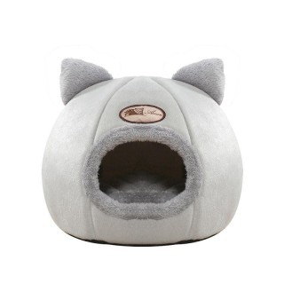 Neuer tiefer Schlafkomfort im Winter, Katzenbett, kleiner Mattenkorb, kleine Hundehausprodukte, Haustierzelt, gemütliches Höh