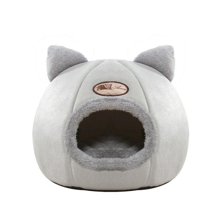 Neuer tiefer Schlafkomfort im Winter, Katzenbett, kleiner Mattenkorb, kleine Hundehausprodukte, Haustierzelt, gemütliches Höh