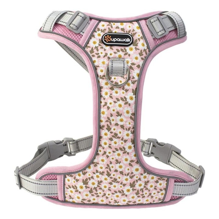 Reflektierendes Hundegeschirr Outdoor-Trainingsweste für Haustiere, Halsband, Brustgurt, geeignet für große, mittelgroße und