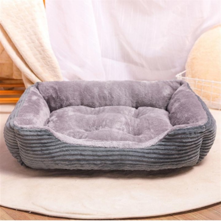 Haustier Hund Sofa Bett Winter Warm Weiche Nest Welpen Körbe Matte Zwinger Für Große Mittlere Kleine Hunde Betten Haus Liefer
