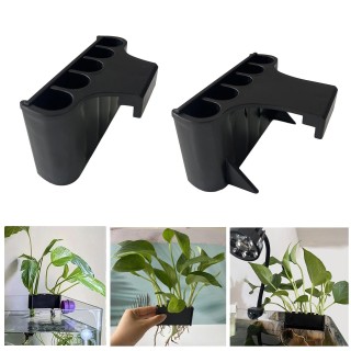 Upgrade Open Face Emersing Plant Holder, Aquarium Hängende Wasserpflanzenhalter Aquariumdekorationen für Emersed Plants, Aqua