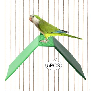 5 stück Taube Rest Stehen Taube Stabile Käfig Zubehör Vogel Stehend Rack Barsch blau