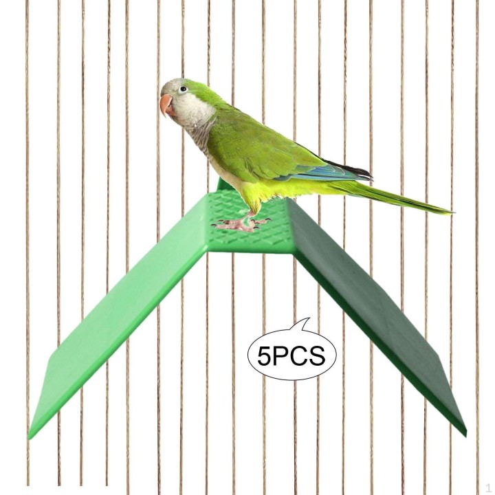 5 stück Taube Rest Stehen Taube Stabile Käfig Zubehör Vogel Stehend Rack Barsch blau