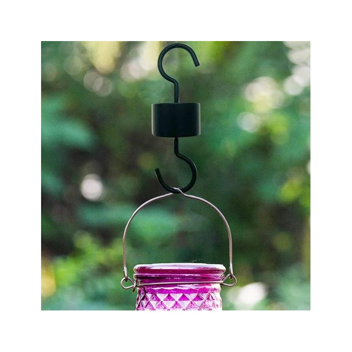 2 Stücke Anti micidae Ameisenschutz Haken Kolibri Futter Wasser Feeder mit Bürste schwarz