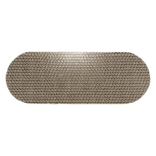 Trixie Kratzpappe mit Holzrahmen, oval - Zubehör: 1 Ersatz-Kratzpappe