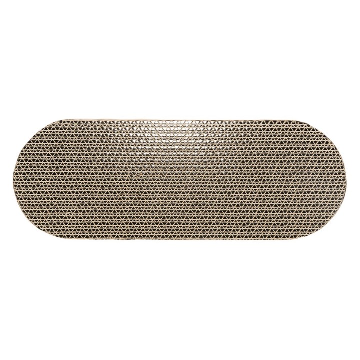 Trixie Kratzpappe mit Holzrahmen, oval - Zubehör: 1 Ersatz-Kratzpappe