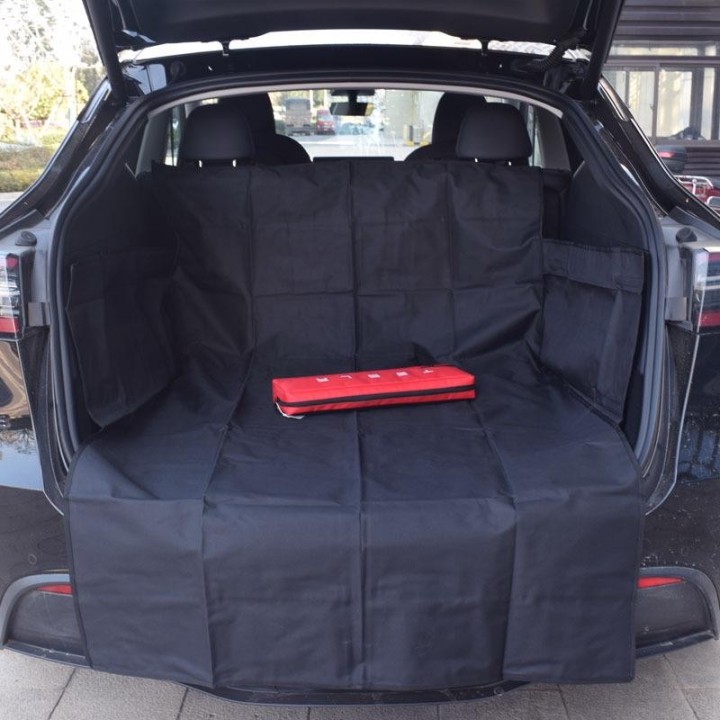 Wasserdichte SUV-Kofferraummatte für Haustiere – Dicke Antifouling-Hundematte für Geländewagen Extended trunk mat, 185*104*33