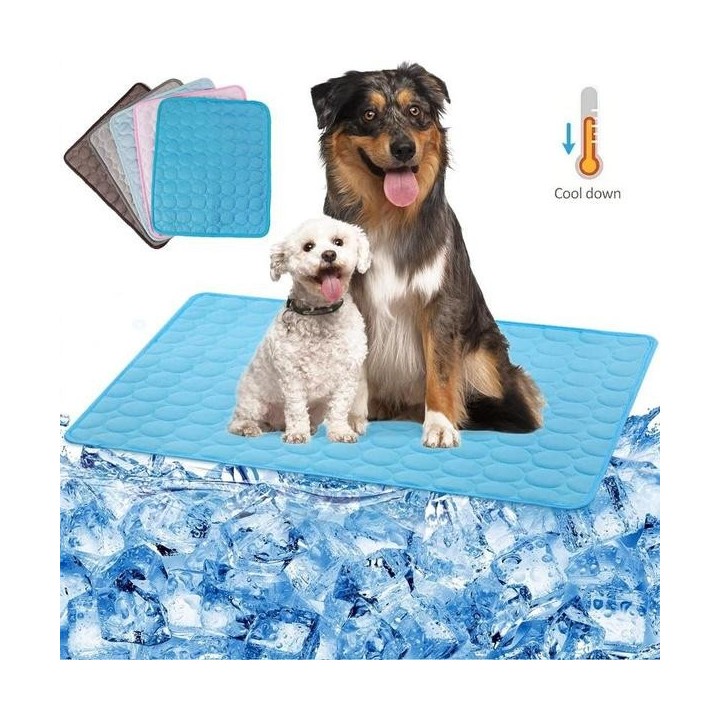 Kühlmatte für Hunde, Kühlkissen für Welpen, selbstkühlende Decke, waschbare Kühlmatte für Katzen, Kühlmatte für Haustiere häl