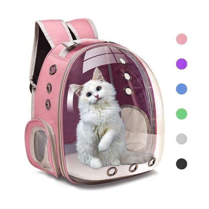 Katzentragetaschen, atmungsaktiv, für kleine Hunde und Katzen, Rucksack für Reisen, Raumkapselkäfig, Haustiertransporttasche