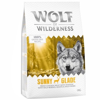 Wolf of Wilderness Adult "Sunny Glade" Hirsch - getreidefrei - 1 kg