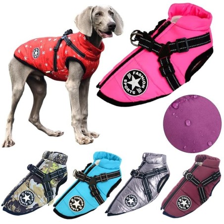 Wasserdichter Wintermantel für Hunde, Haustierkleidung, Welpen-Outfit, Weste, warme Hundekleidung für Labrador, Chihuahua, kl