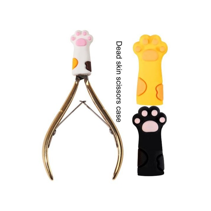 Katzenpfotenschutz, bezaubernd, Anti-Drop, einfach zu verwenden, schön funktional, vermeidet Verletzungen der Hände, Silikon-