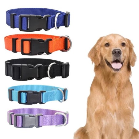 Verstellbare Haustierhalsbänder, Nylon-Halsband für Welpen und Kätzchen, starkes und langlebiges Halsband, geeignet für klein