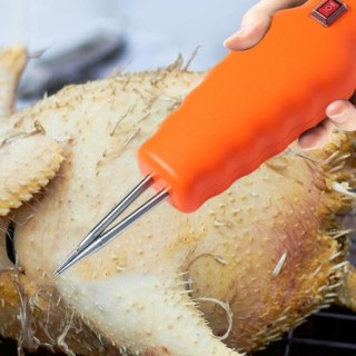 Elektrischer Geflügelrupf, Handgehaltener Hühnerfederrupf, Kompakter wiederaufladbarer Geflügelrupf mit automatischem Kurzsch