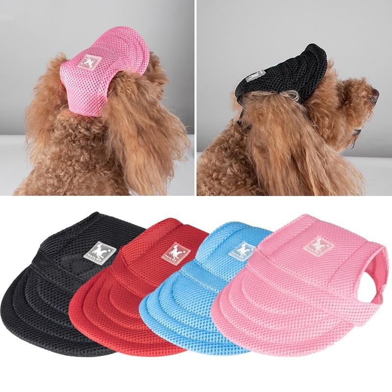 Sommer-Hundekappe, verstellbar, für Welpen, Baseballmütze mit Ohrlöchern, Outdoor-Sport, Haustier-Sonnenhut, Chihuahua, franz