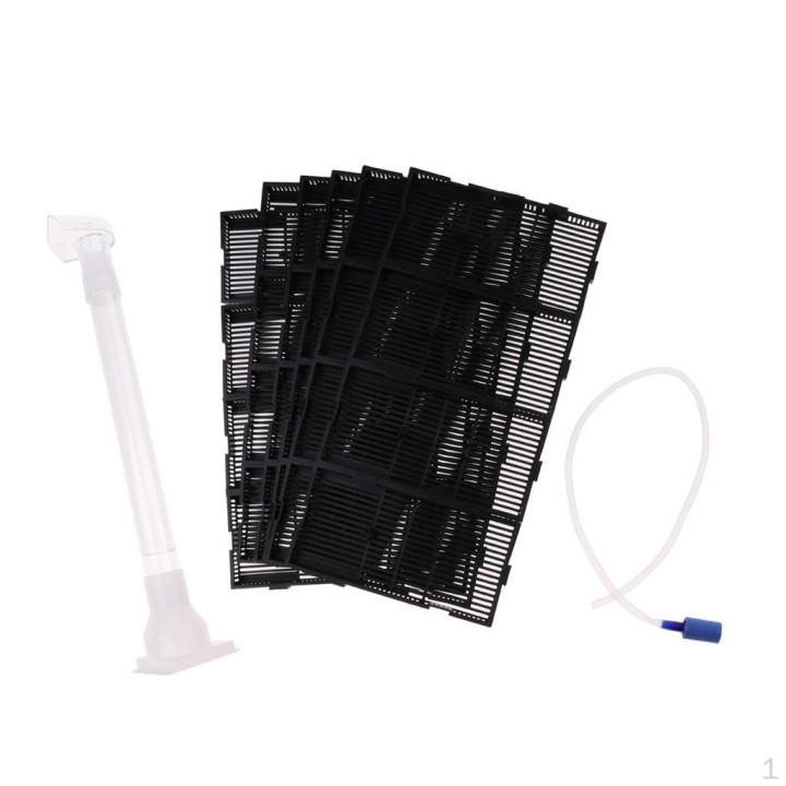 Aquarium Boden Filter Platte Aquatischen Organismus Fisch Tank Unterkies Draft Rohr RS-24P