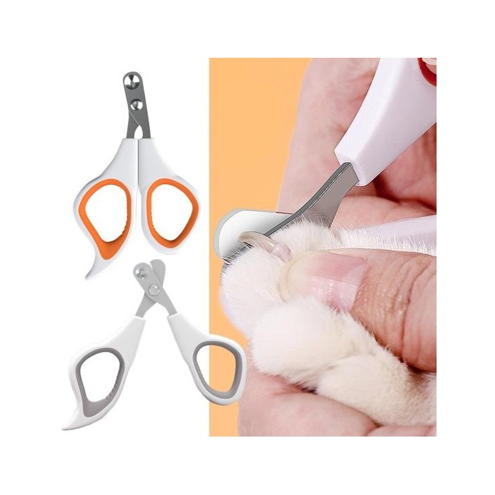 Professionelle Nagelschere für Haustiere, Sicherheitsschutz, rutschfester Griff, bequemer Griff, verhindert Verletzungen, Nag