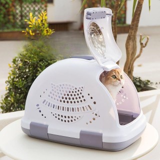 Haustier-Flugbox, Katzenkäfig, tragbare Transportbox für Hunde, am Auto montiert, große Katzentasche, Transportbox, Reisebox