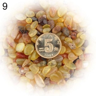 100g Faux Amethyst Chips DIY Kristall Quarz Stein Rock Mini Terrarien Dekor 13