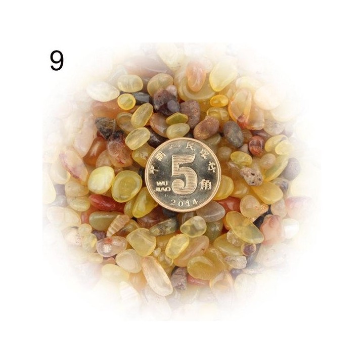 100g Faux Amethyst Chips DIY Kristall Quarz Stein Rock Mini Terrarien Dekor 13