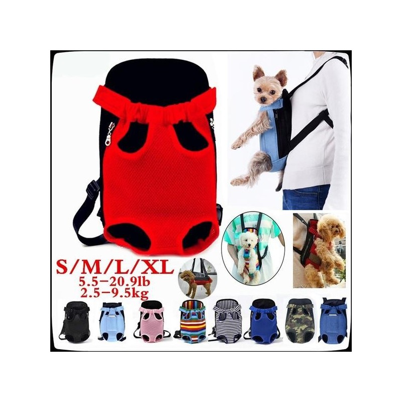 Haustiertrage-Rucksack, verstellbare Haustier-Frontkatze, Hundetrage-Rucksack, Reisetasche, Beine für Reisen, Wandern, Campin