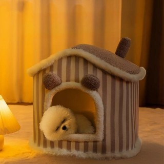 Winter-Hundezwinger, warmes Hundehaus, abnehmbares und waschbares Hundehaus, universelles Vierjahreszeiten-Katzenhaus, Hausti