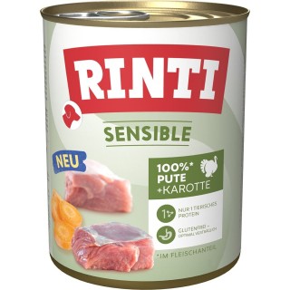 Rinti Sensible Pute + Karotte 6x800g