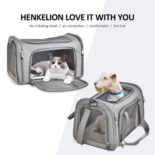 Hundetragetasche, weicher Seitenrucksack, Katzen-Haustierträger, Hundereisetaschen, kleine Hunde, Katzen, ausgehend, faltbar,