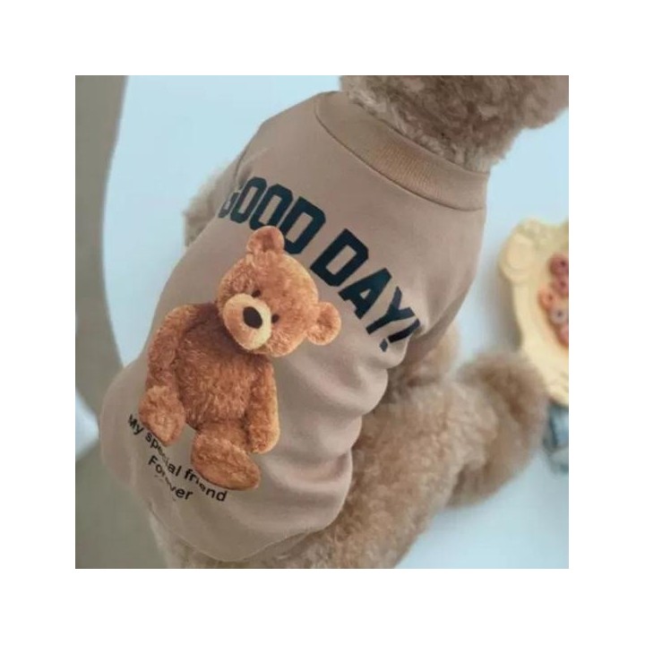 Haustier-Shirt, Cartoon-Druck, Insektenschutz, Dekoration, schönes Haustier-Sweatshirt-Kostüm für Zuhause 2XL dunkelblaue