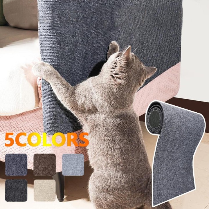 Anti-Katzenkratz-Sofa, Katzenkrabbelmatte, Schleifen, Klettergerüst, Sofaschutz, selbstklebender Teppich, Katzenkratzbrett, K