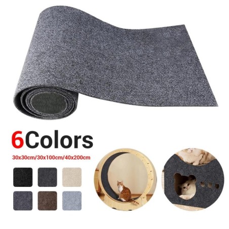 Wand Anti-Katzenkratzbrett Sofa DIY Katzenkratzbrett Sofaschutz Pfoten schärfen trimmbar selbstklebender Teppich Katzenkratzb
