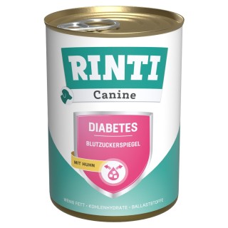 RINTI Canine Diabetes mit Huhn 400 g - 12 x 400 g