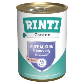 RINTI Canine Aufbaukur mit Rind 400 g - 12 x 400 g