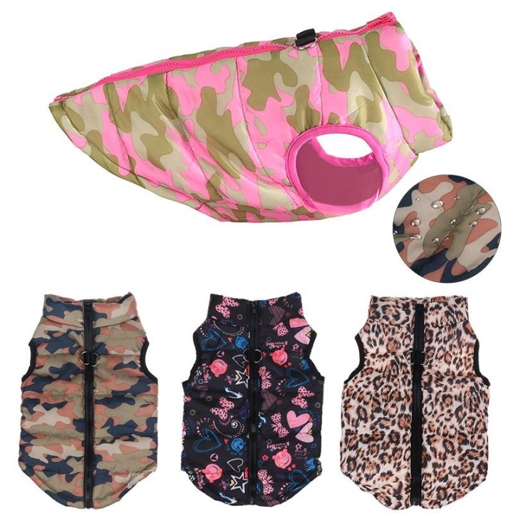 Warme Hundekleidung für den Winter für kleine Hunde, wasserdichte Haustierjacke, Welpen-/Katzen-Outfits, Mantel für Yorkies,