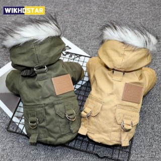 Winter-Hundekleidung, Welpen-Haustier-Hundemantel, Jacke für kleine und mittelgroße Hunde, verdicken Sie warme Chihuahua-York