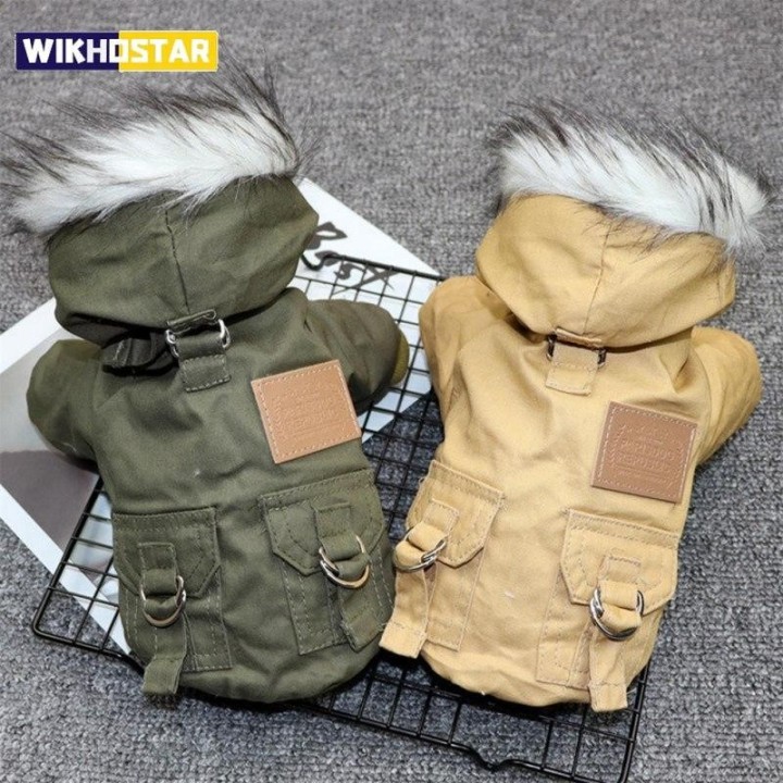 Winter-Hundekleidung, Welpen-Haustier-Hundemantel, Jacke für kleine und mittelgroße Hunde, verdicken Sie warme Chihuahua-York