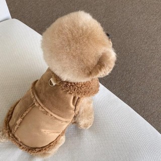 Herbst- und Winterkleidung für Haustiere, klassische, einfarbige Hundewesten aus Fleece, warme Hundekleidung für kleine und m