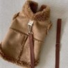 Klassische feste Hundewesten Winterfleece warme Hundekleidung für kleine mittelgroße Hunde Jacken Welpenkleidung Yorkshire Te