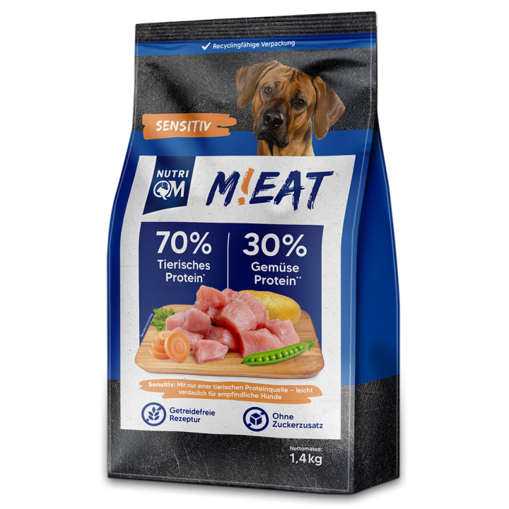 Trockenfutter M!eat Sensitiv 5 x 1,4 kg