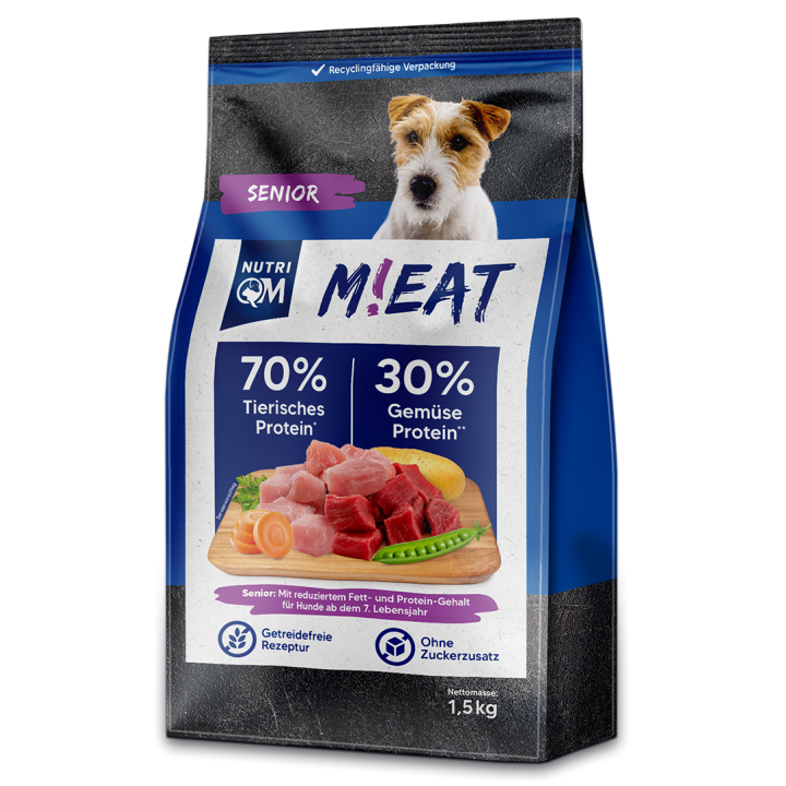 Trockenfutter M!eat Senior 5 x 1,5kg
