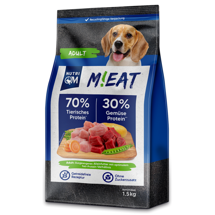 Trockenfutter M!eat Adult 5 x 1,5kg