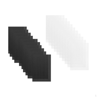 20 Stück Augennetze für Therian-Maskennetze, wasserdicht, leicht, 30 x 20 cm, PVC