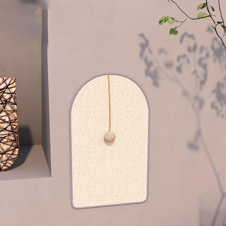 Katze Scratch Sisal Matte Einfache Installation Möbel Sofa Protector Wand Scratch Pad für weiß