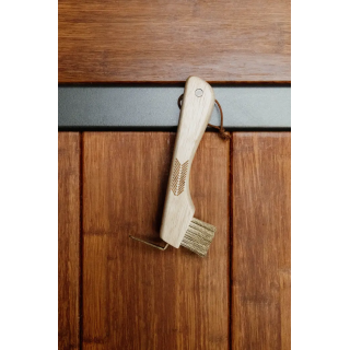 Grooming Deluxe Hoof Pick mit Metal Bürste & Magnet Hufkratzer